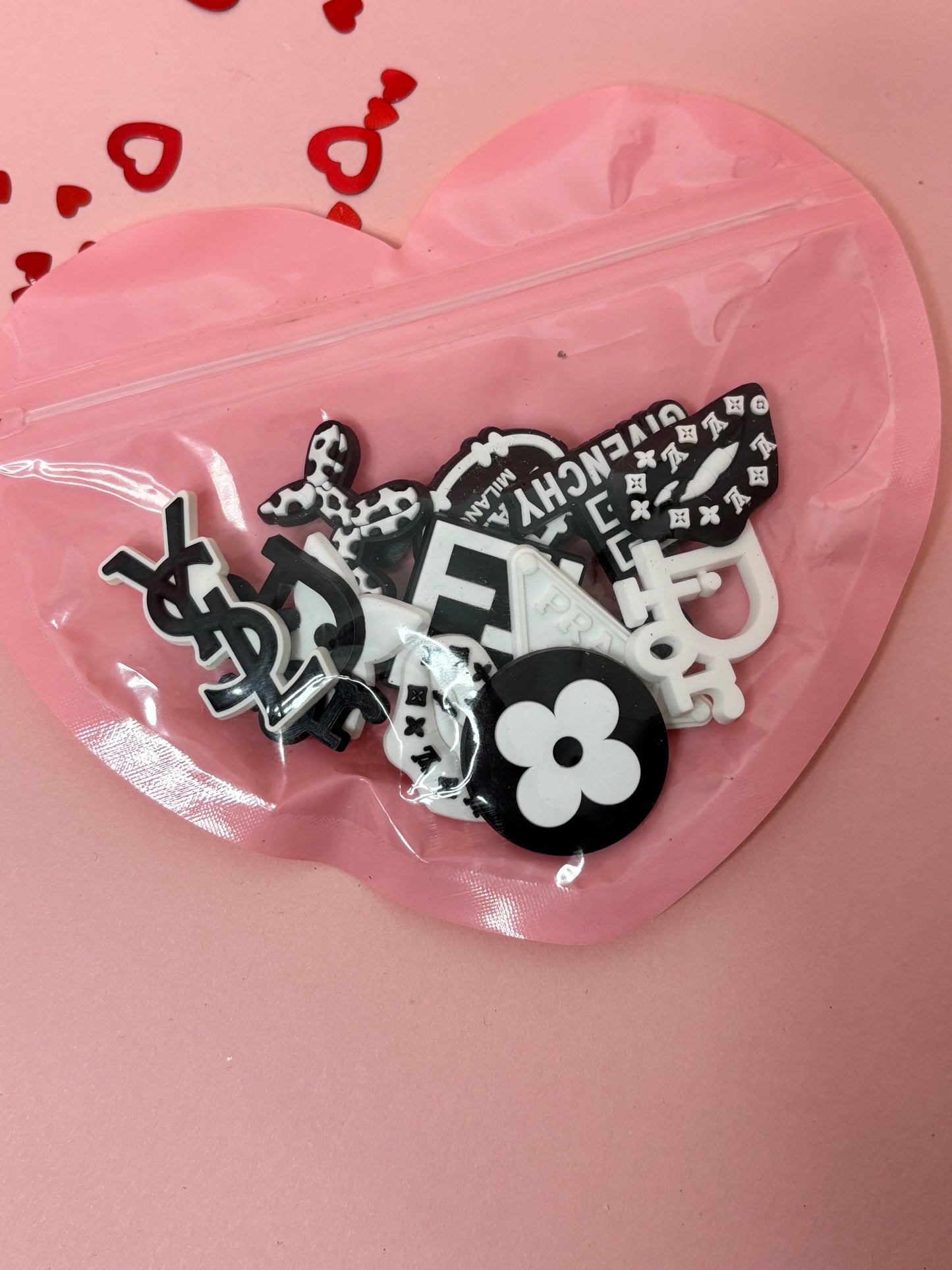 Valentines Croc Charm Bundles