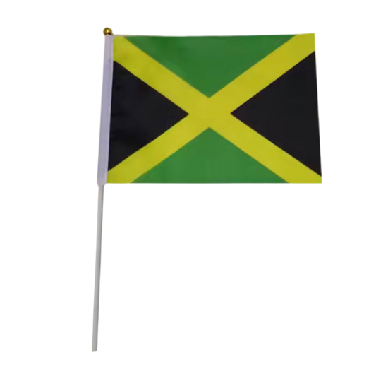 Handheld Jamaican Flags