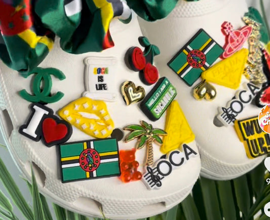 Dominica Flag Crocs