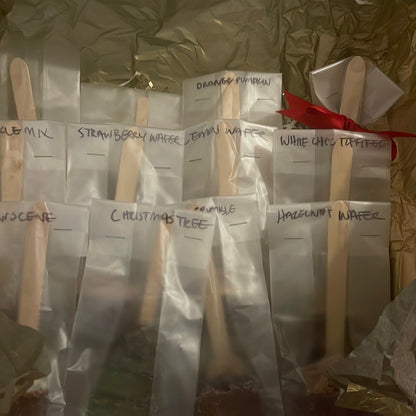 12 Days of Christmas Belgian Chocolate Stirrers