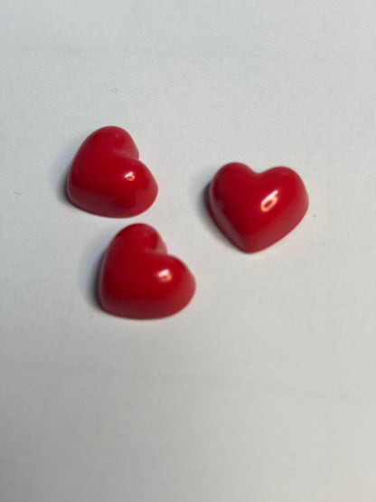 Red Mini Gloss Hearts