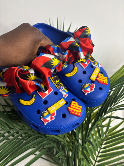 Antigua Flag Crocs - Colour Series