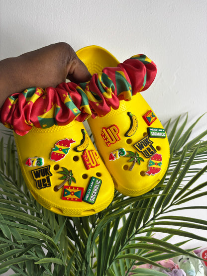 Grenada Flag Crocs - Colour series