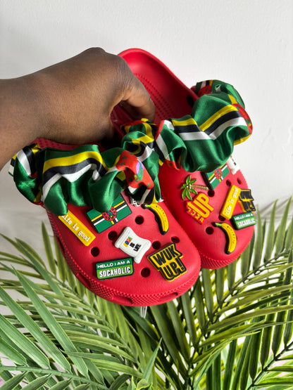 Dominica Flag Crocs - Colour series