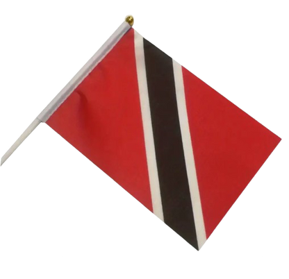 Handheld Trinidad Flags