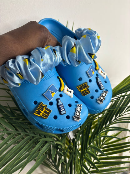 St Lucia Flag Crocs - Colour series