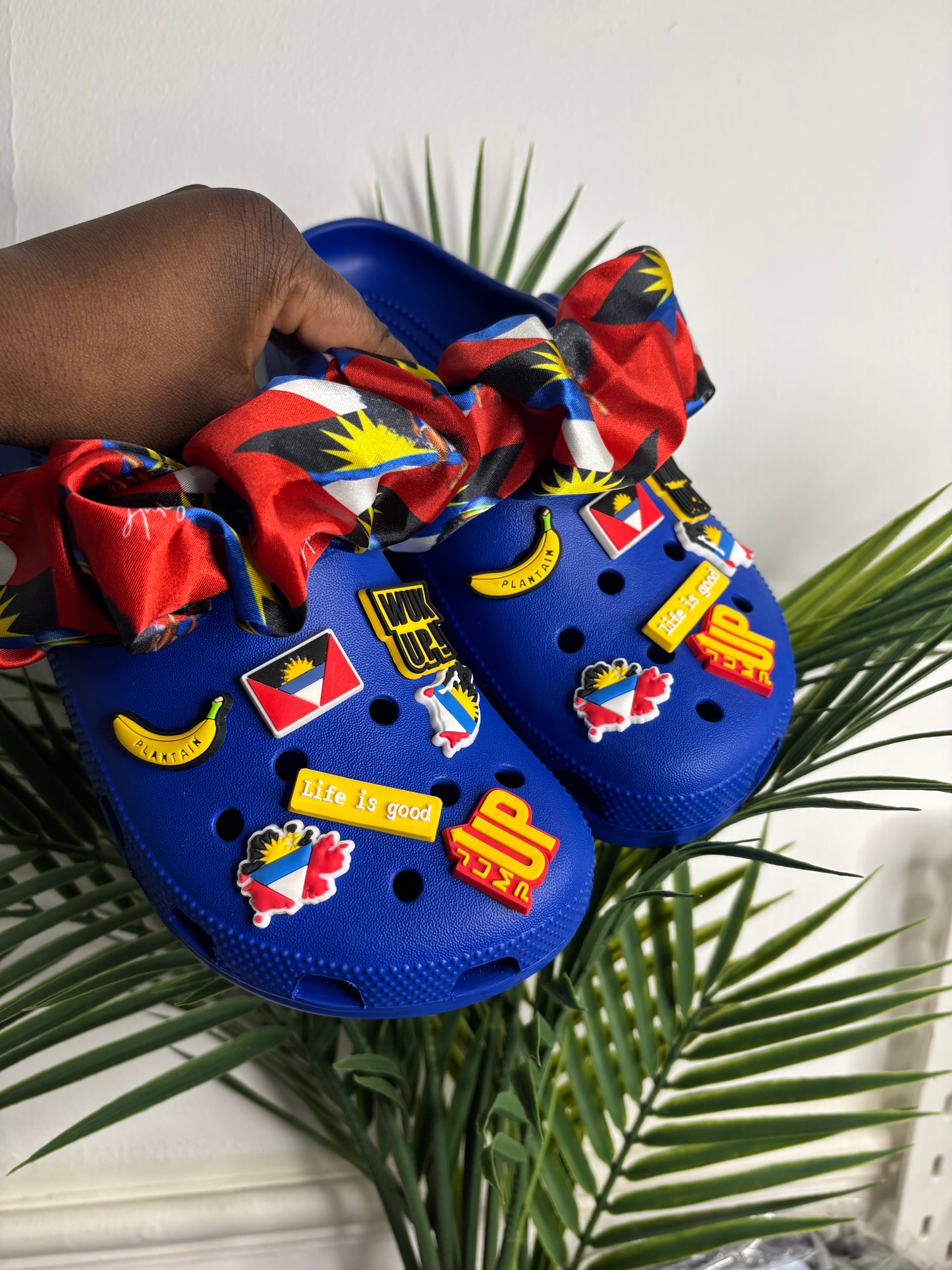 Antigua Flag Crocs - Colour Series