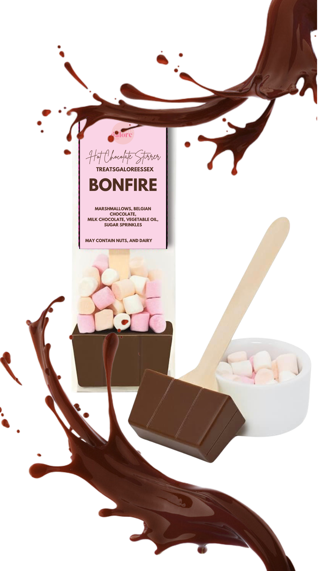 Bonfire Hot Chocolate Stirrer