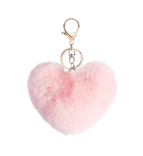 #004 Fluffy Keyring