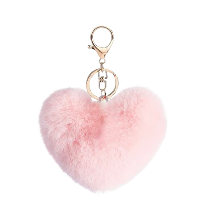 #004 Fluffy Keyring