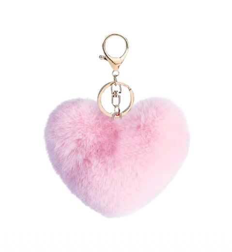 #003 Fluffy Keyring