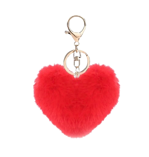 #002 Fluffy Keyring