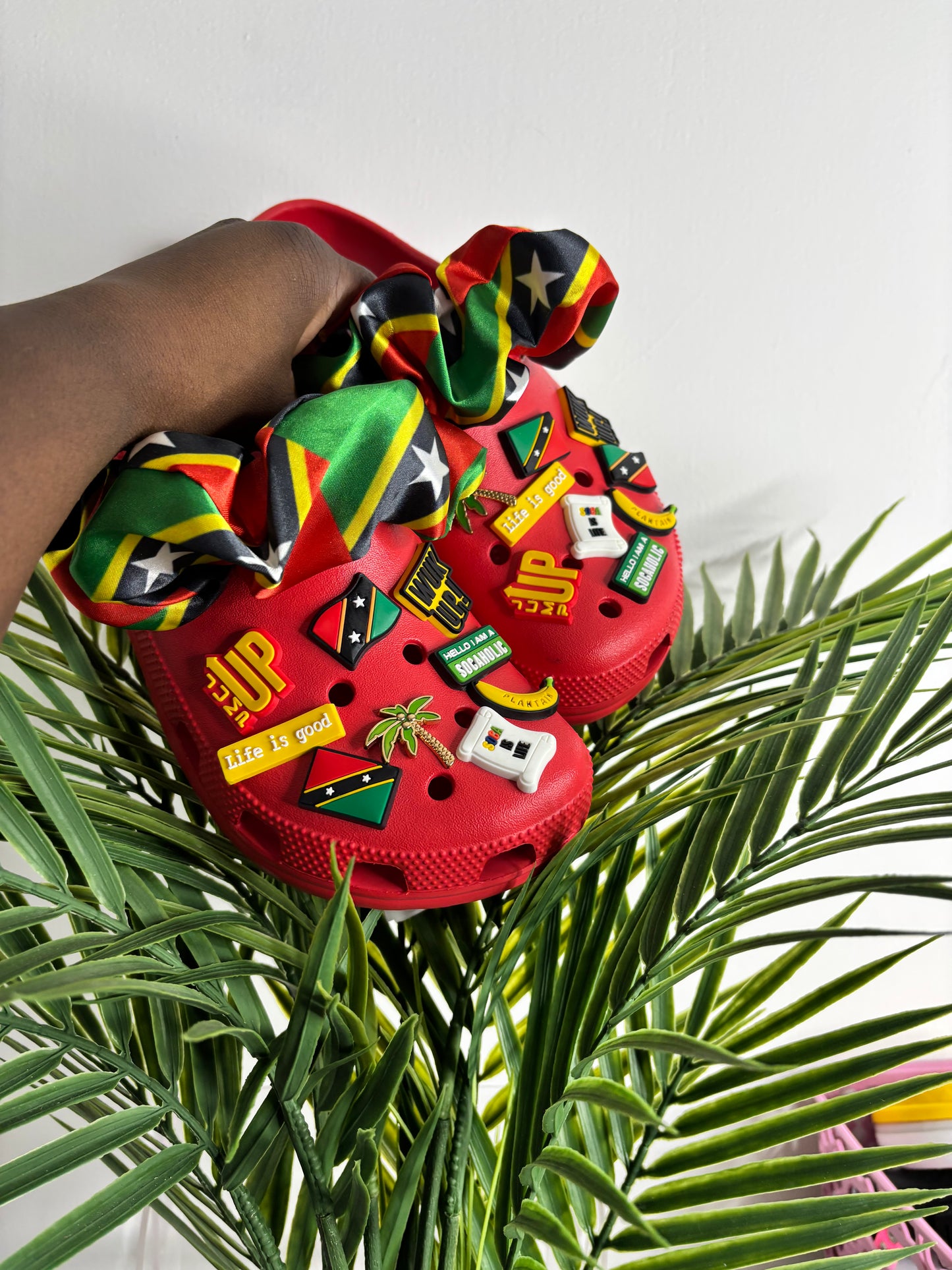 St Kitts & Nevis Flag Crocs - Colour series