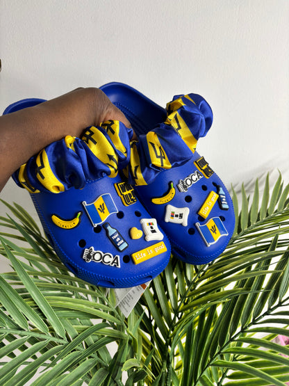 Barbados Flag Crocs - Colour series