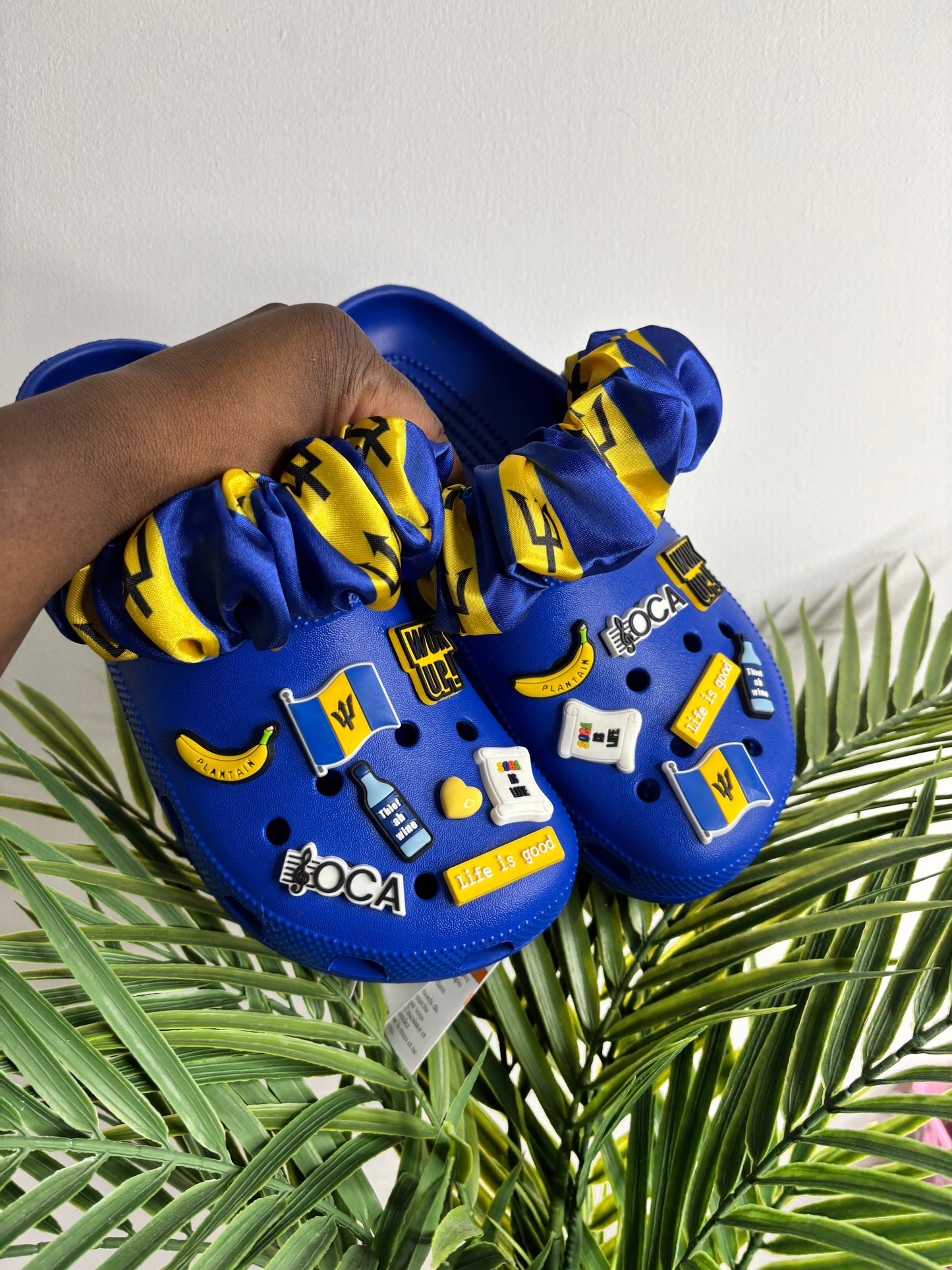 Barbados Flag Crocs - Colour series