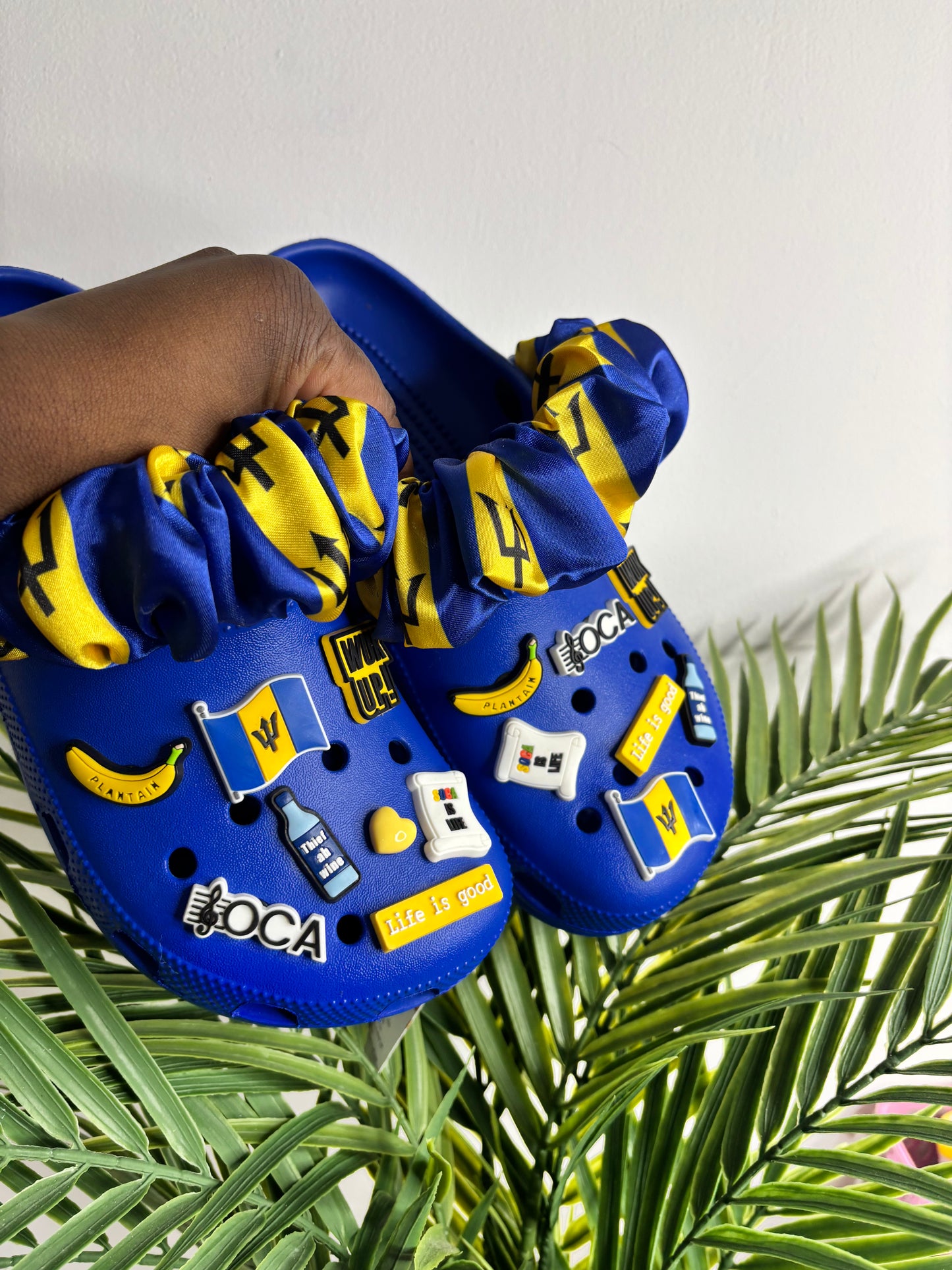 Barbados Flag Crocs - Colour series