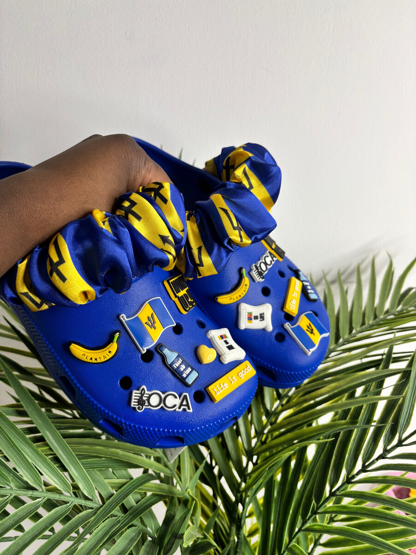 Barbados Flag Crocs - Colour series