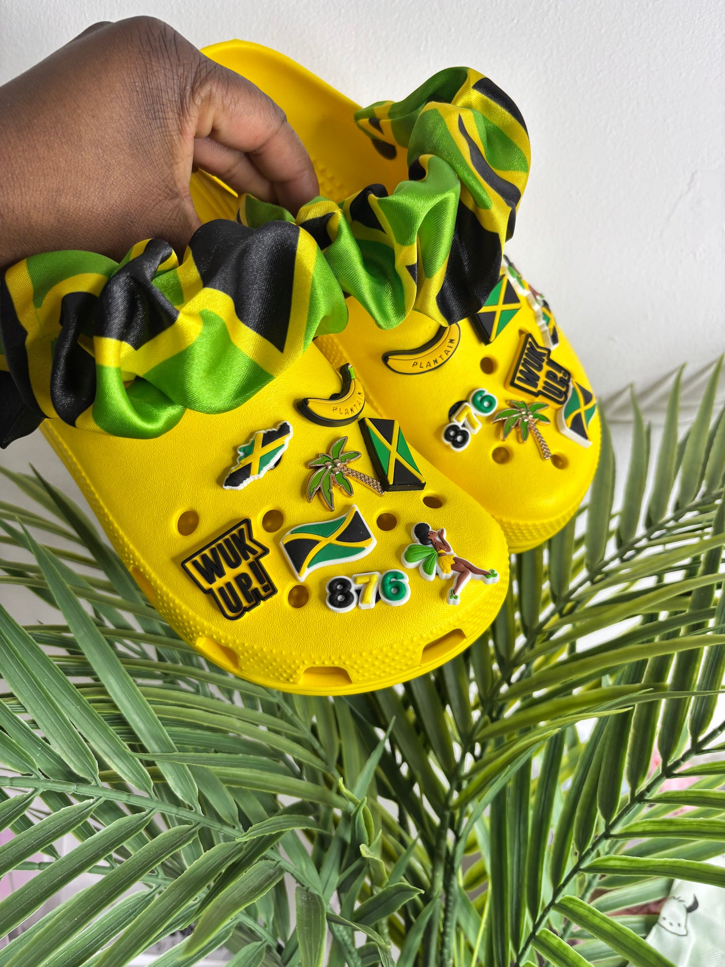 Jamaica Flag Crocs - Colour series