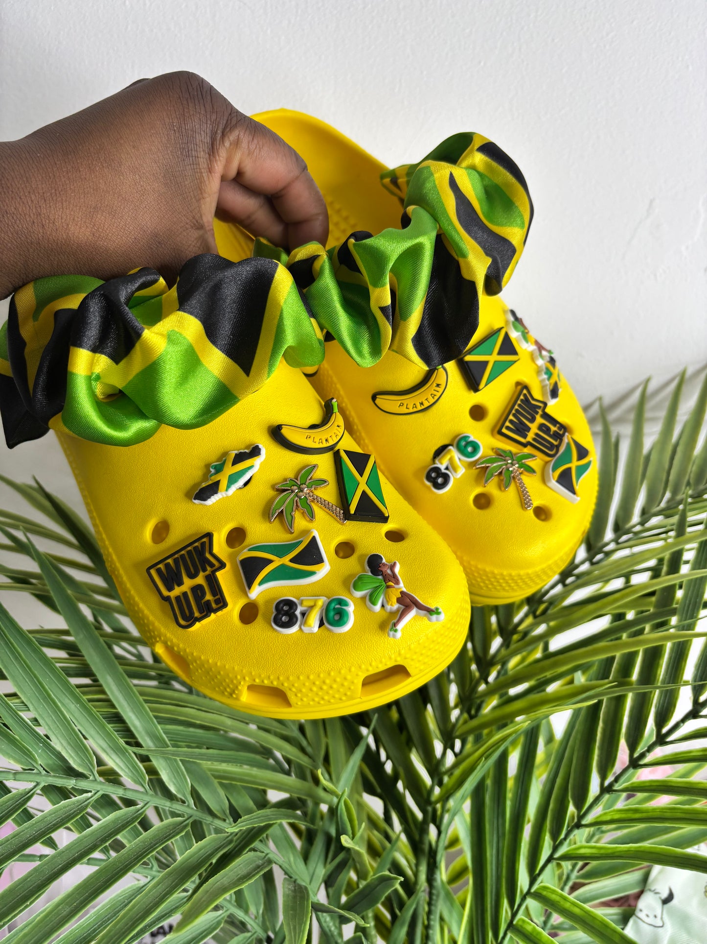 Jamaica Flag Crocs - Colour series