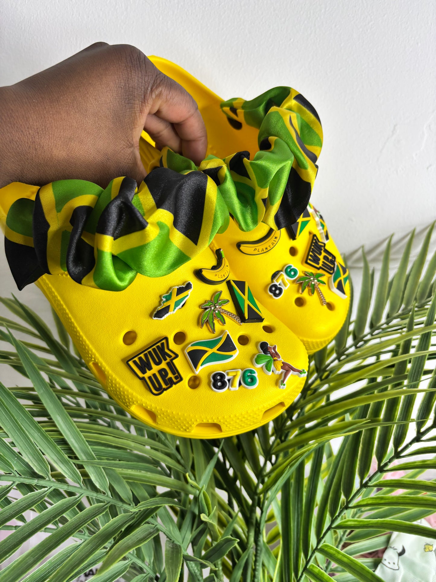 Jamaica Flag Crocs - Colour series