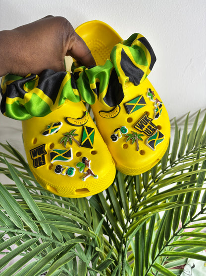 Jamaica Flag Crocs - Colour series