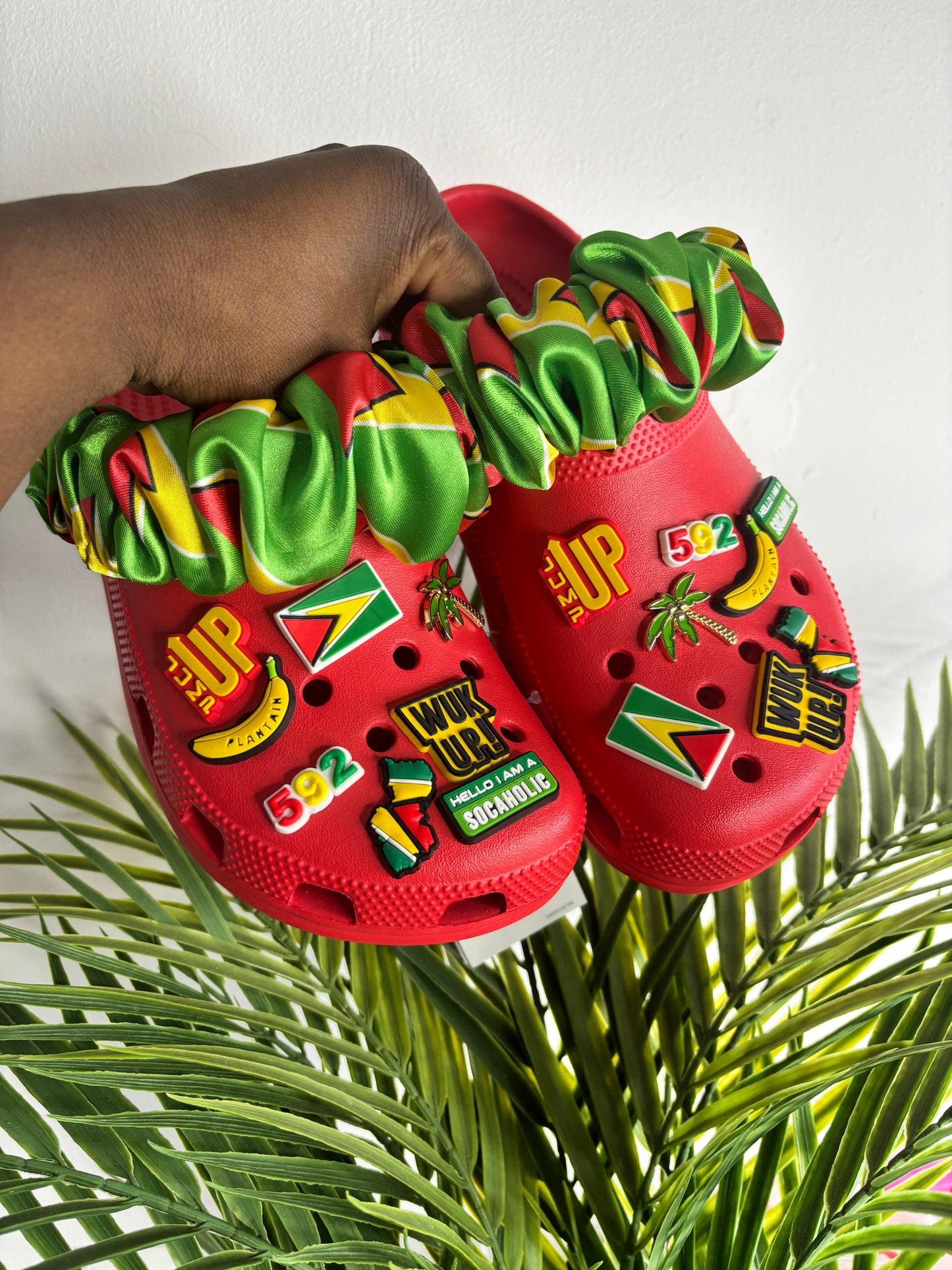 Guyana Flag Crocs