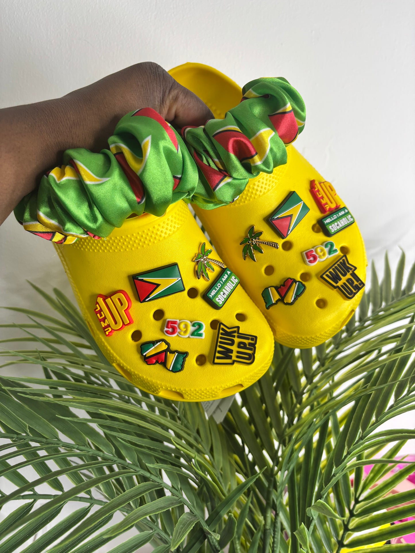 Guyana Flag Crocs